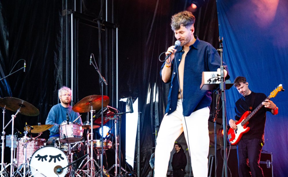 James Gruntz — one of the acts David Krähenbühl plays drums with